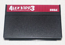 Alex Kidd 3 Curse In Miracle World Game For Sega Master System NTSC-U/C US CA
