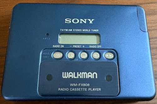 Sony walkman fx808 portable - sony,