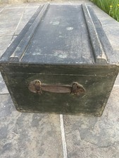 Ancienne malle/coffre bois