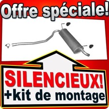 Silencieux Arriere pour FIAT PANDA 1.3 D Multijet 4x4 70CH échappement