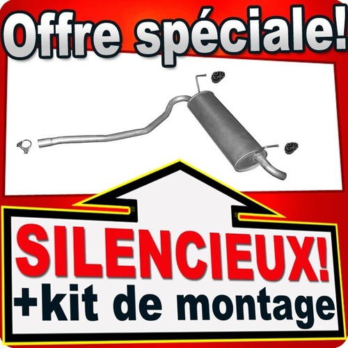 Silencieux arriere fiat panda - silencieux,