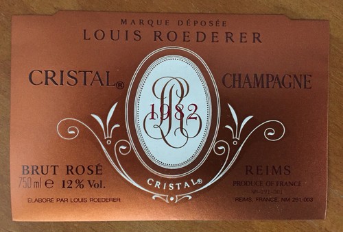 Une étiquette champagne - étiquette,