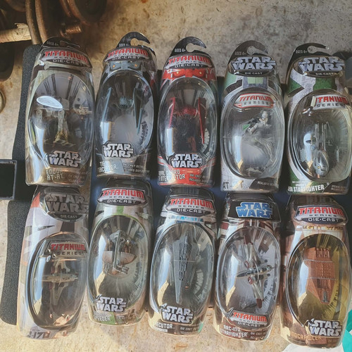 Lot star wars - wars, titanium