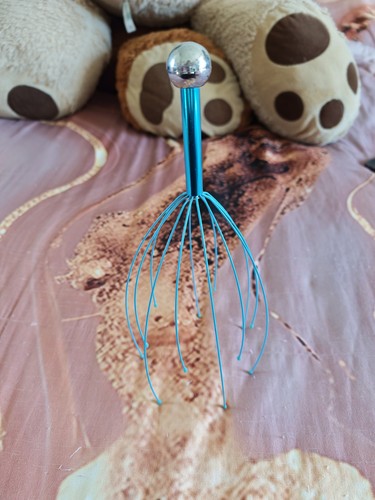 Appareil massage tête cuir - appareil,