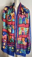 FreyWille Silk Scarf Shawl Variation After 905 Red River Street Rivers Frey