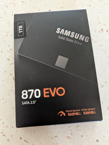 Disque ssd samsung 870 - evo, 1to