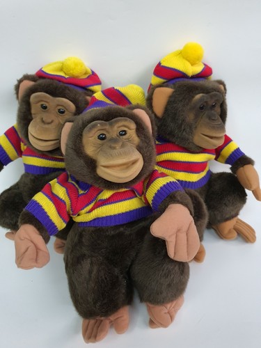 Vintage monkey plush - plush, 40cm