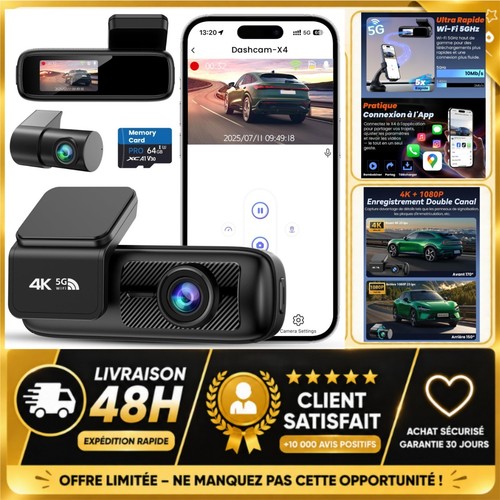 Dashcam voiture 1080p avant - dashcam,