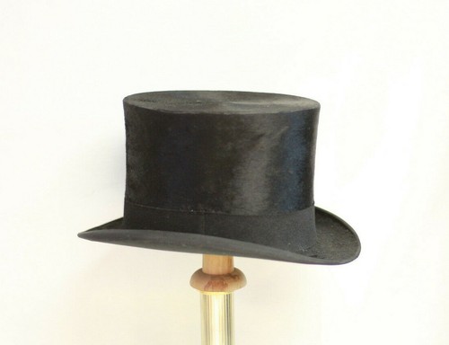 Chapeau haut forme noir - forme, en