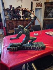 ancien régule sculpture Tir A