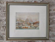 Tableau - Aquarelle vue d'un