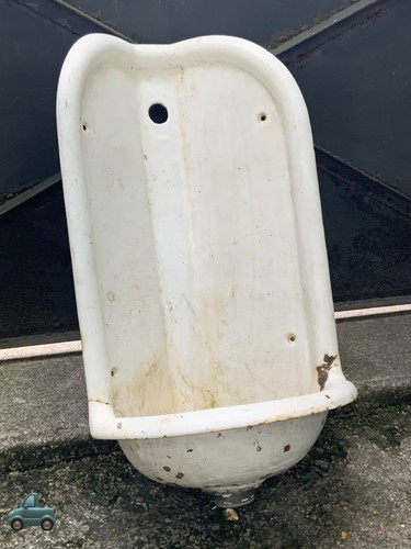 Ancien tablier fontaine de - ancien,
