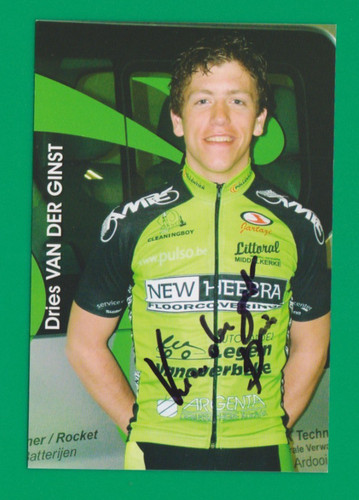 Cyclisme carte cycliste dries - carte,