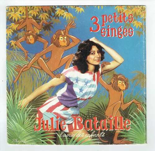 Julie bataille vinyle 45t - bataille, 7