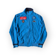 Kappa SSC Napoli Zip Up Player Track Jacket Size M / L
