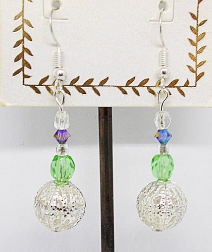 Boucles oreilles cristal - d'oreilles,
