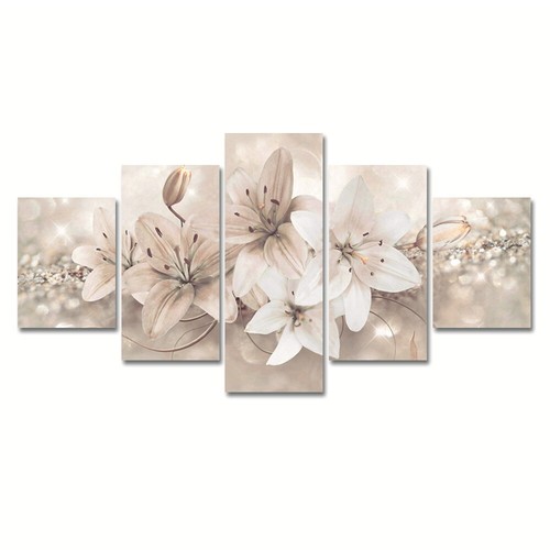Salle manger toile huile - salle,