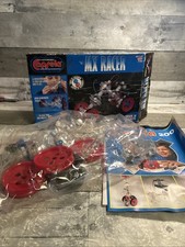 Vintage Motorized Capsela MX Racer Toy Set NOB