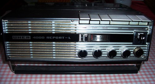 Magnetophone uher 4000 - magnetophone, report