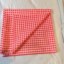 Tissu Voilage Vichy Rideaux Cuisine Vintage Polyester 3,20 x0 ,72  Bistrot 70´