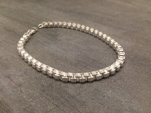 Bracelet gourmette carre - /,