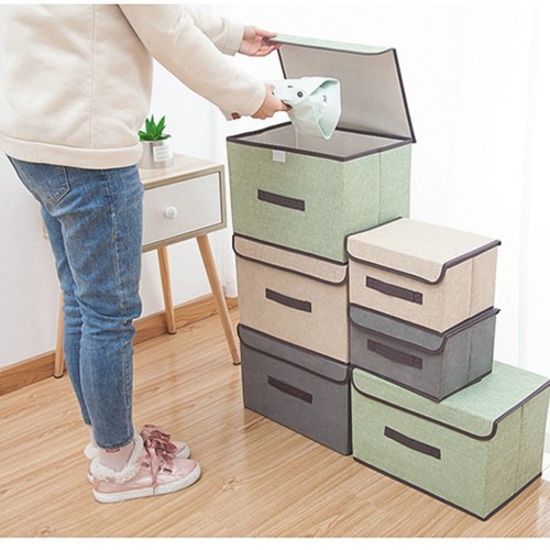Boîte rangement tissu - de,