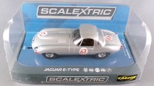 Scalextric C3952 - Jaguar Type E N°67 Nürburgring 1000km 1963 Argent Digital Car