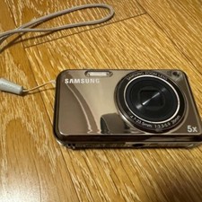 Samsung PL120 Digital Camera Date/Time Stamp Eye-Fi Card Ready AF Lock Gold