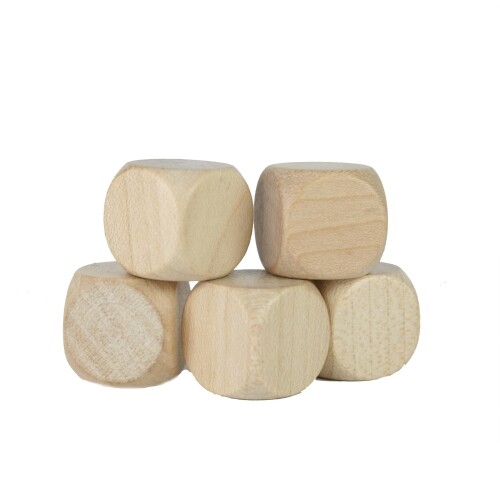 Cube blanc naturel w6 - -,
