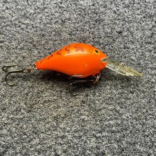 Rapala Rattlin' Fat Rap 4 Vintage Finland Crankbait 5/16oz - OCW Orange Crawdad