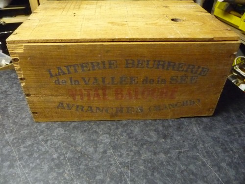 Caisse bois ancienne - caisse,