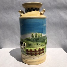 Vintage Ceramic Milk Jug 12”