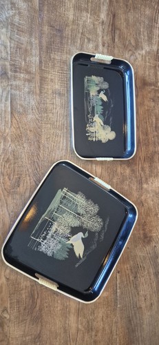 Duo anciens plateaux de - ce, d'anciens