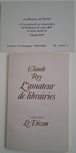 Claude roy amateur de - claude, l’amateur