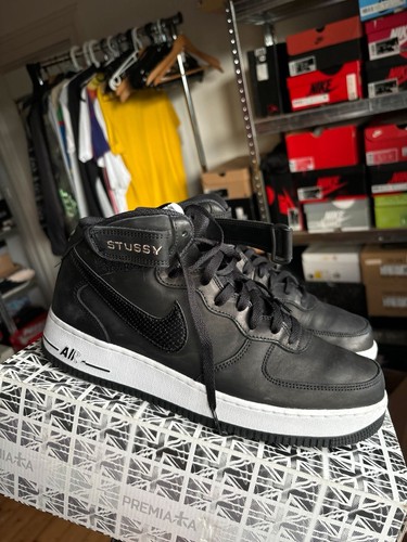 Nike air force mid stussy - x,