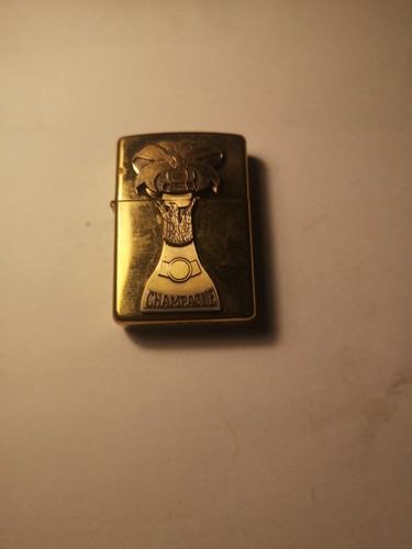 Zippo laiton doré champagne - doré,