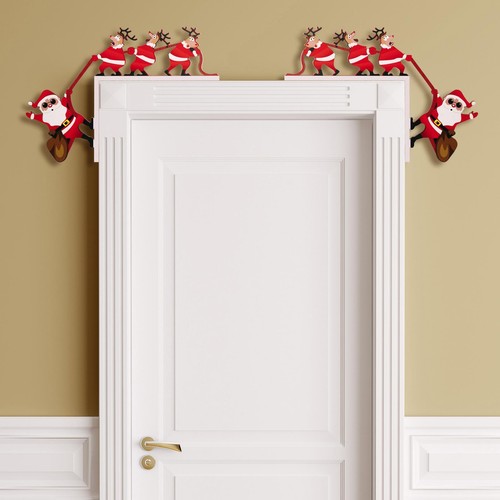 Décoration porte noël - porte, de