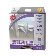 Joint isolation 1 - 6mm 7,5m porte fenêtre alu pvc rénovation polypropylène ELLE