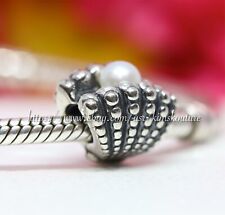 Authentic PANDORA White PEARL SHELL Beach Charm 791134P