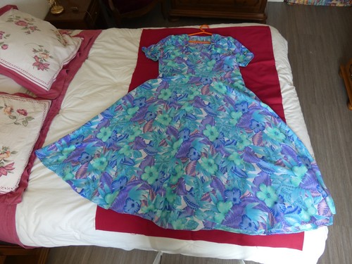 Longue maxi robe - robe, printemps