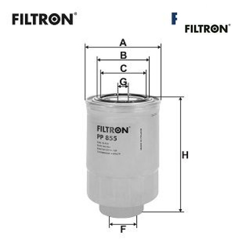 Fuel filter filtron 855 - fuel, pp