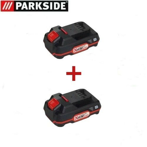 Parkside lot 2 batteries - 2,