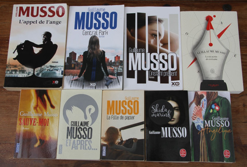 Guillaume musso lot de 9 - musso,