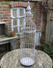 GRANDE CAGE DÉCO CAGE À OISEAUX CAGE À PLANTES ANCIENNE STYLE CHAMPÊTRE DÉCO ...