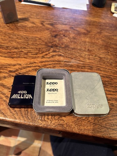 Zippo collection 400 million - zippo,