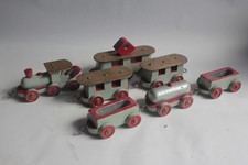 Antique Wooden Toy Train (72402)