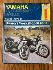 Haynes Yamaha XT500 TT500