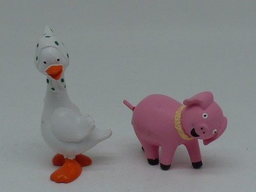 Lot figurines pvc plastique - pvc,
