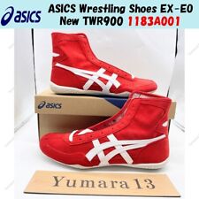 Chaussures de lutte ASICS EX-EO neuves TWR900 1083A001 rouge rouge blanc homm...