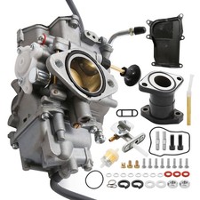 Carburetor Replacement for Yamaha YFM350 1987-2004 Intake Manifold  Switch Set B